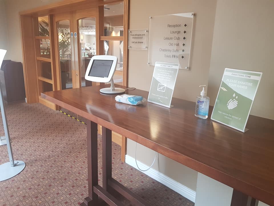 Great to have the doors back open again at Eastwood Hall. Things are looking a little different, but it's been great feedback from our residential guests so far. #safehotels #covidsecure #goodtobeback #welcomeback