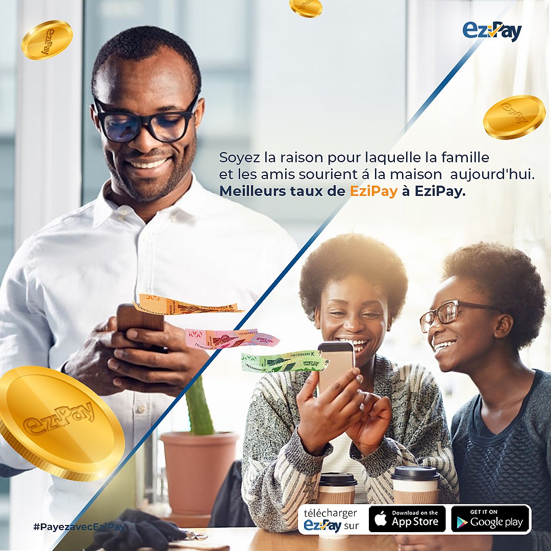 ezipaysarl's tweet photo. Envoyez de l'argent en Afrique instantanement avec EziPay 💯

*Pas de formalités
*Pas de long queue
*Sécurisée selon ISO Certification

Téléchargez EziPay 👉 https://t.co/gt4ydmSQAE

#ezipay 
#mobilmoney 
#portemonnaieelectronique 
#payezavecezipay 
#transfertsdargent https://t.co/kGzbRyQNCC
