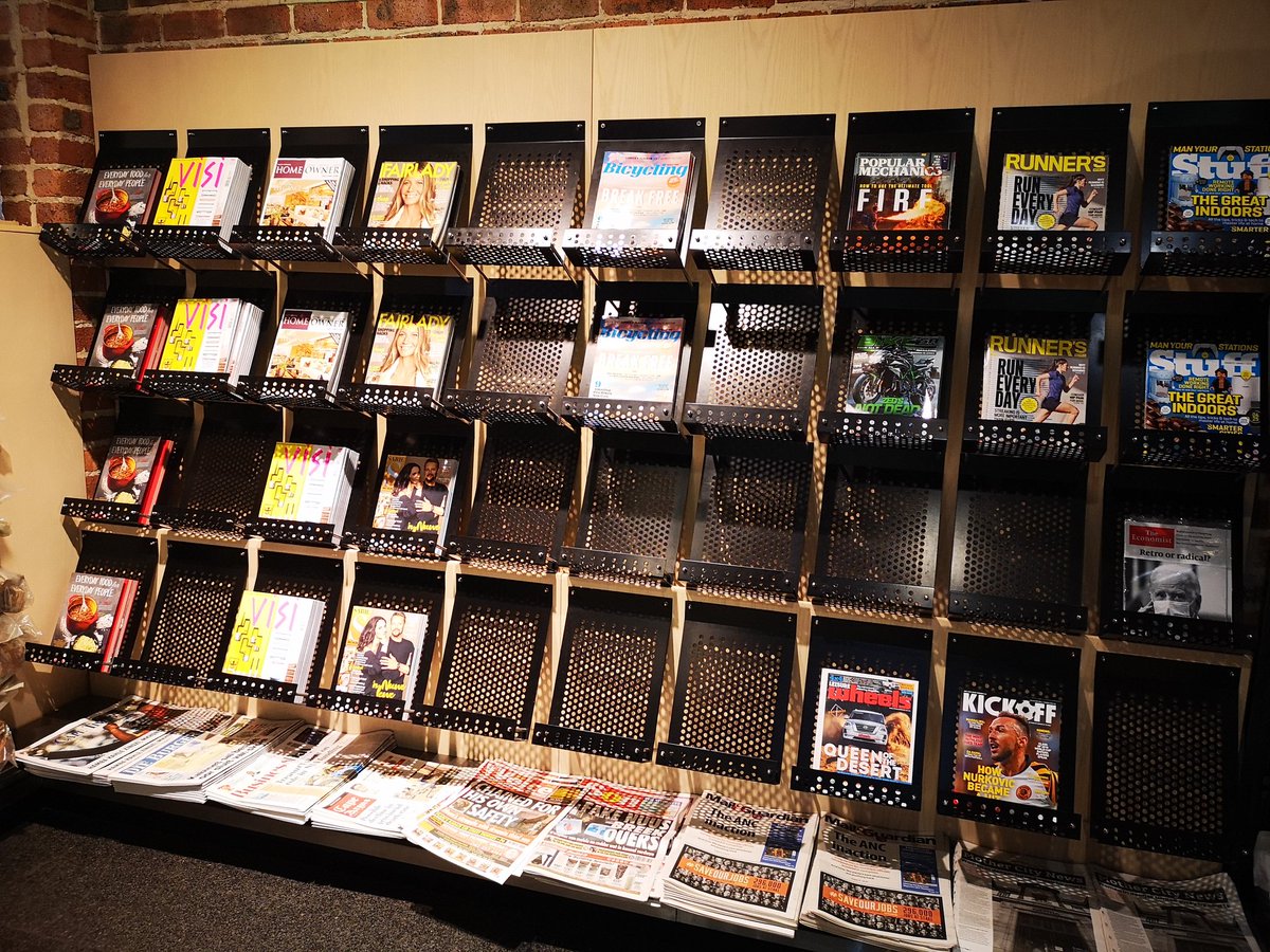 stephlombard's tweet photo. What's left of the South African magazine industry https://t.co/P7Ew0d7aYo