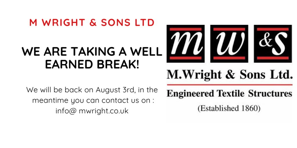 We are currently on our annual shutdown, all enquires can be made to info@mwright.co.uk #manufacturing #wovennarrowfabrics #Elastic #ppe #COVID__19