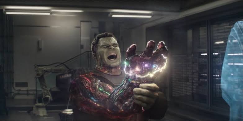 Earlier in the movie, Hulk wielded the Stark-made Infinity Gauntlet and brought back everyone who had disappeared five minutes earlier. Not only that, but he did so without dying right after.