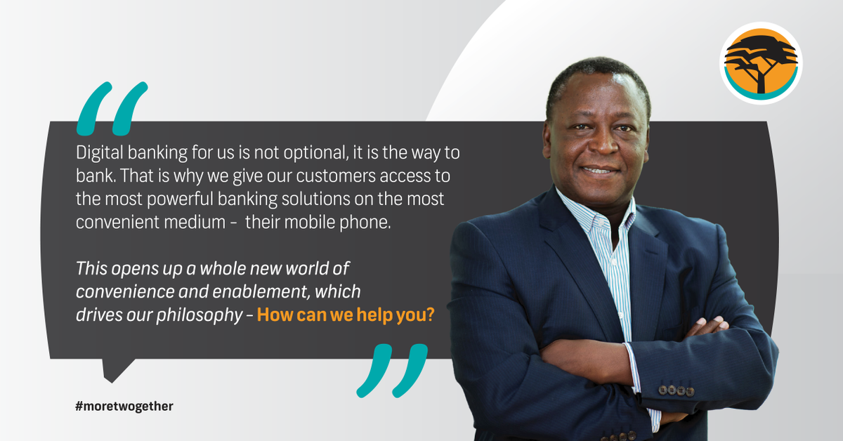 firstnatbankgh's tweet photo. Dominic Adu, our new CEO believes in the power of digital.
Here at First National Bank, a culture of innovation powers everything we do, because digital allows us to help you do more.
#Howcanwehelpyou #Moretwogether https://t.co/i7BMGdNUTW