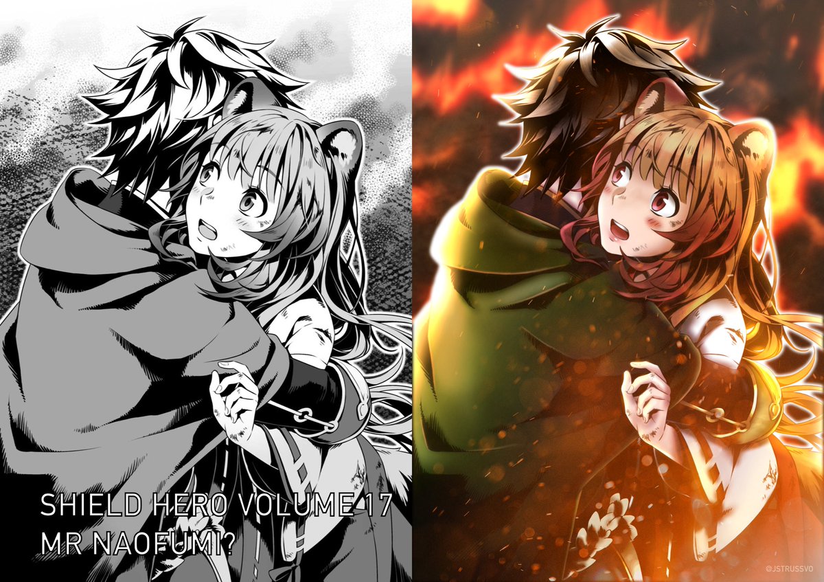 John Nazo Colourist Va Editor Shield Hero Volume 17 Illustration 2 Colourized Shieldhero Therisingoftheshieldhero Shieldherovolume17 Naofumi Raphtalia Naofumiiwatani ラフタリア 岩谷尚文 盾の勇者の成り上がり Colorize