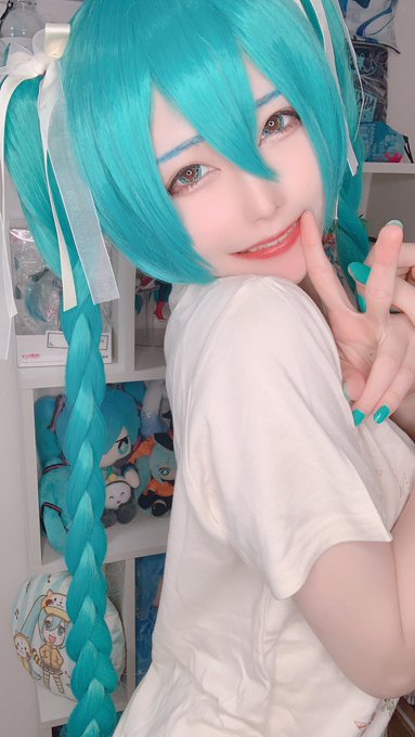 コスプレイヤーしらゆき（しらゆきミク）のTwitter画像36