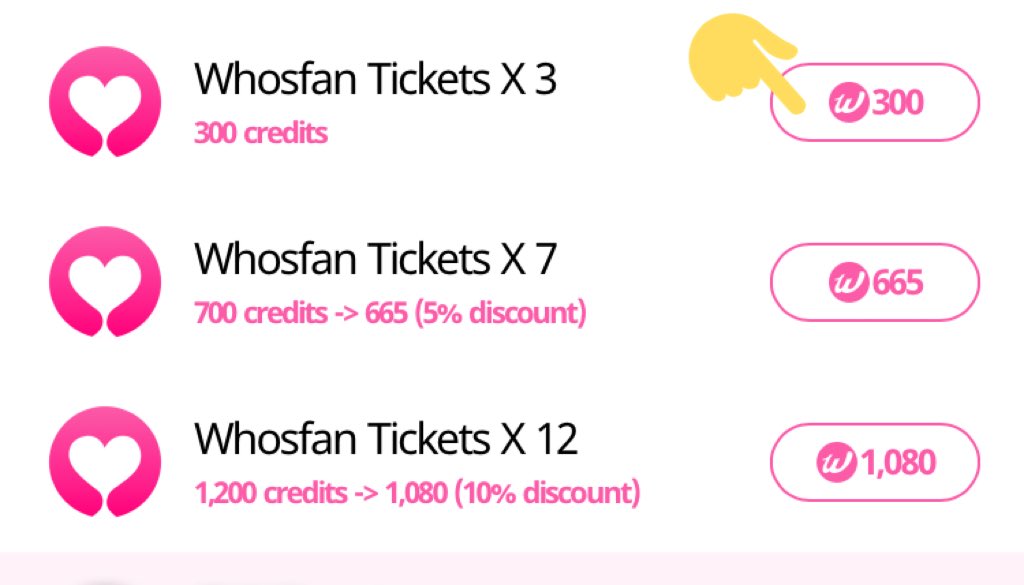 there are tickets you can get for certain amounts of credits too, but those also expire if you don't use them so don't get them right now