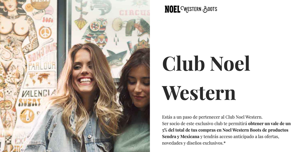 NoelBoots's tweet photo. Apúntate ahora al Club Noel Boots para disfrutar de ofertas y condiciones especiales en tus compras:
https://t.co/G0ypBxZhAM
Y entérate el primero de eventos y presentaciones exclusivas. https://t.co/tHI6Ptg8Eo