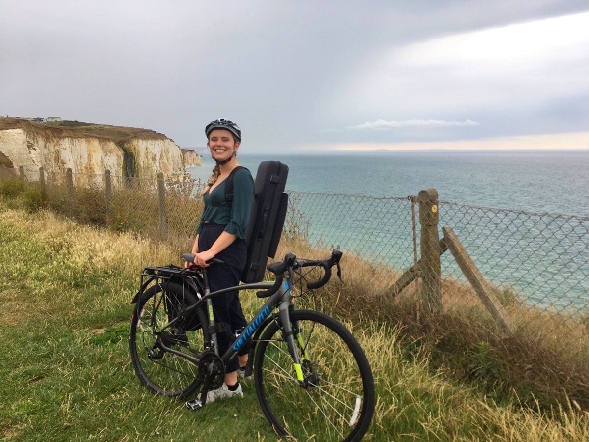 Eliette - ‘I made it a rule that we couldn’t speak whilst cycling uphill...’ Who else can relate?!😆