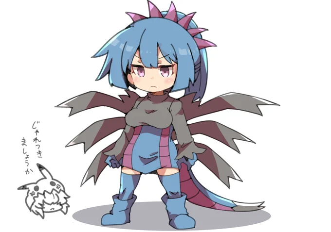 #デフォルメ絵を流してデフォルメ民を増やそう 