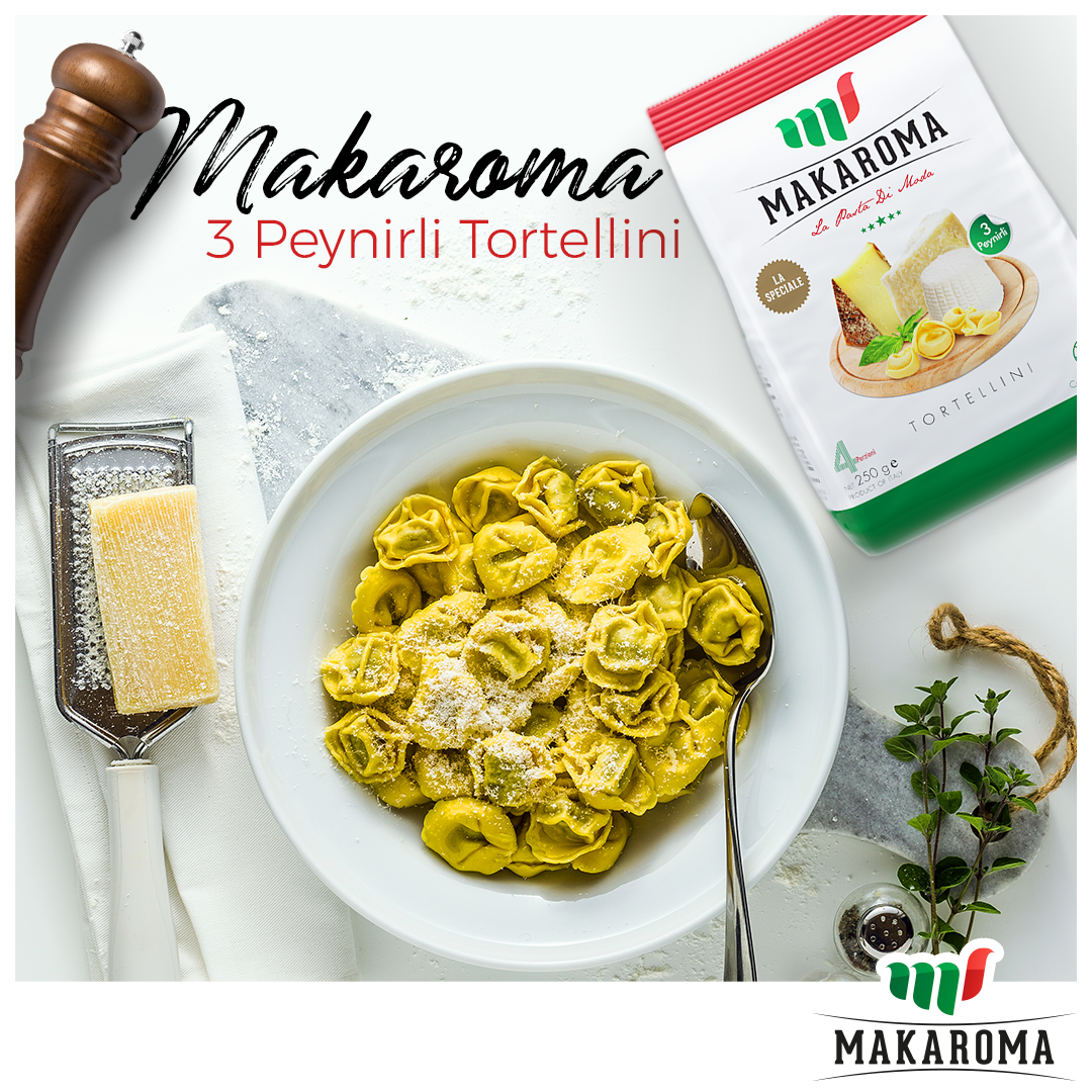 Bugün #DünyaEmojiGünü! Makaroma 3 Peynirli Tortelli’nin lezzetini 3 emoji ile anlatmak isteseniz ne olurdu? Biz başlıyoruz;😍 🍝👌  

#Makaroma #YeniModaMakarna #Tortellini #ÜçPeynirliTortellini #Makarna #Mutfak #Yemek #Lezzet #Tarif #Emoji #YemekTarifi