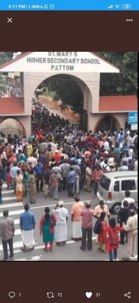 Kishore14854455's tweet photo. this was the situation in the nation's most literate state KERALA during their cet exam with a lesser number oF students than us then what will be our situation?our cases are double and more than theirs..  what shd the  government do abt this??#postponekcet2020 @drashwathcn https://t.co/iLn88UFaE5