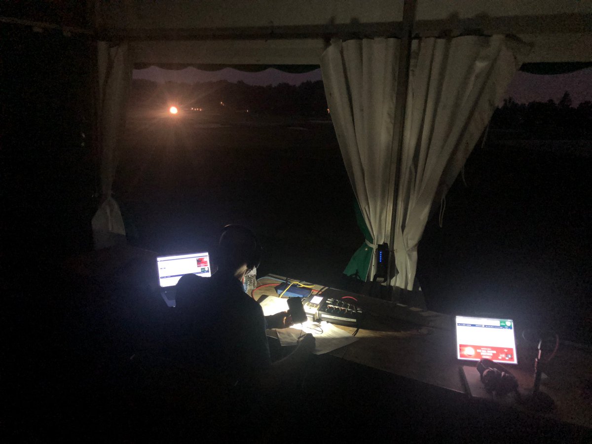 610wtvnnews's tweet photo. It’s @MattMcCoyRadio and @mistergolf Ray Hustek, up early and in the dark at Muirfield as they report on the @joelrileywtvn show at round two at the @MemorialGolf Tournament https://t.co/YafkiO7kJC