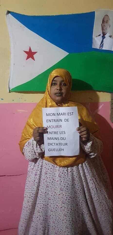 AAWaberi's tweet image. #Djibouti. Respect et solidarité avec Samira Djama, épouse du pilote Fouad Youssouf, mère Courage et Antigone en lutte contre la dictature de #Guelleh