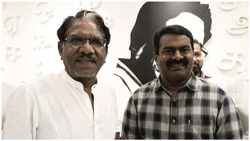 SeemanOfficial's tweet photo. மாட மாளிகைகள், கூட கோபுரங்கள் மட்டும் நுழைய முடிந்த தமிழ்த் திரையில் கிராமத்து வீதிகளை, மண் மணம் மாறா மனிதர்களை, பண்பாட்டு விழுமியங்களை பதிவுசெய்து ஆவணப்படுத்திய எம் மண்ணின் ஆகப்பெரும் கலை ஆளுமை
அப்பா 'இயக்குநர் இமயம்' பாரதிராஜா அவர்களுக்கு உளம் கனிந்த பிறந்தநாள் வாழ்த்துகள். https://t.co/zzGV4Rz5WY