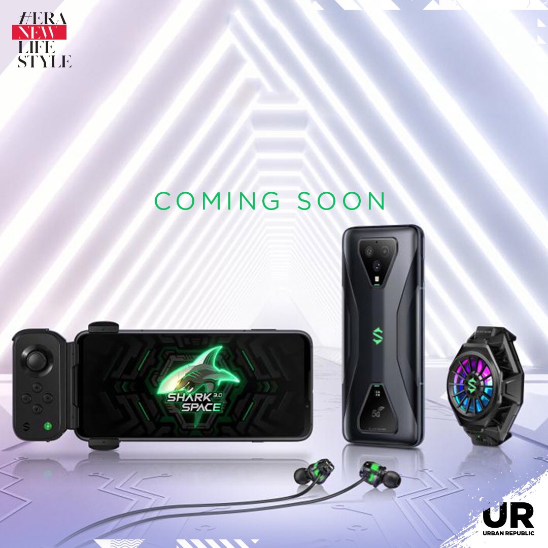 Gaming is Real with Black Shark 3 Series.

Nantikan segera kesempatan untuk miliki smartphone gaming idamanmu hanya di UR store dan eraspace.com!

#URLifeStyle #Eraspace #BlackShark3Series #EraNewLifestyle