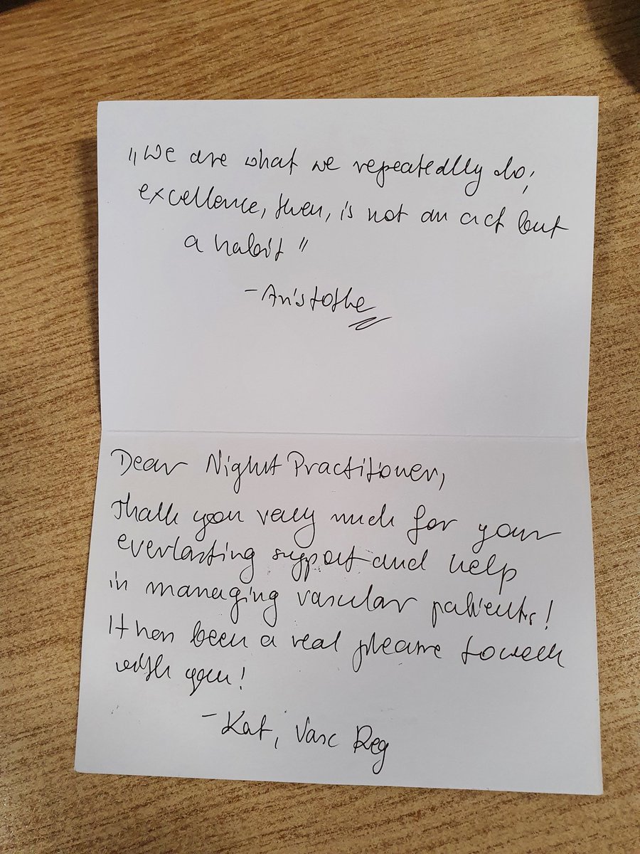 vixy141's tweet photo. When the night team walk on shift to a thank you , making their night more enjoyable . Thank you to all the night team #TROH #Nightpractitioners
@NCAlliance_NHS
@JaneBryanMcr
@kellyburns72 https://t.co/RO74xZuQUW