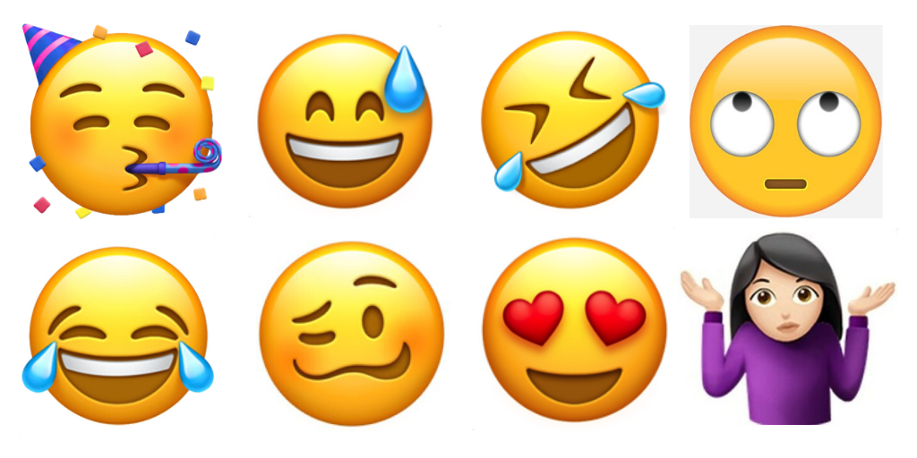 On #WorldEmojiDay we asked some of our team what their most used emojis are. Thankfully for us everyone is very PG and for the most part high spirited, except for Rachel, bottom row 2nd in from the left...not sure what's going on there #ShareYours #WorldEmojiDay2020