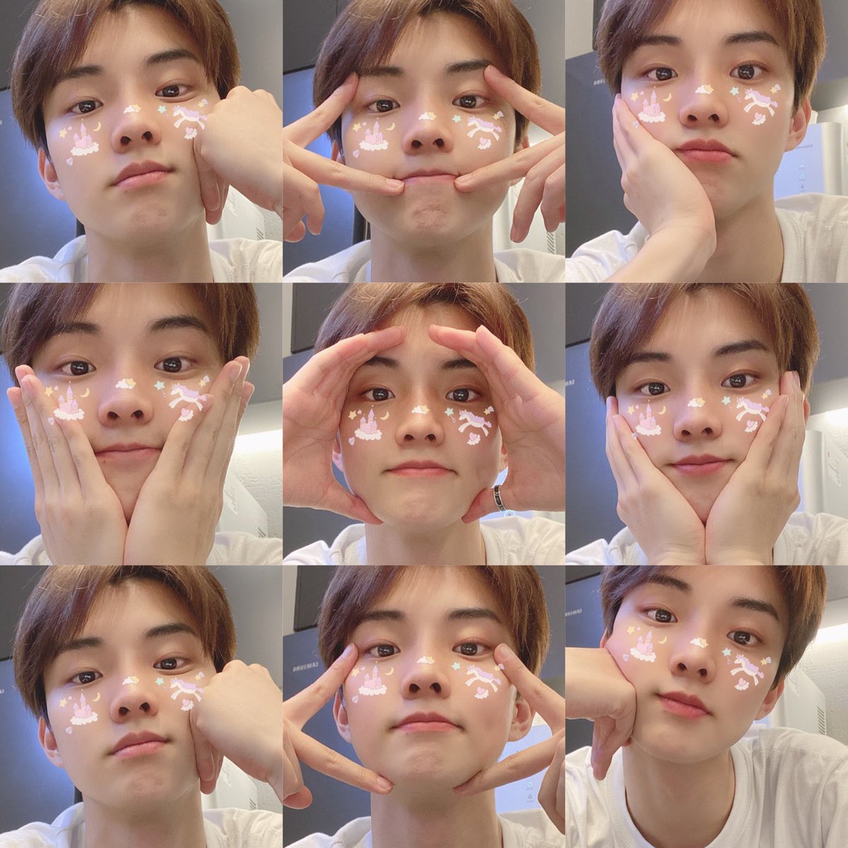 WE_THE_BOYZ's tweet photo. [큐] 얼굴이 엄청 많다☺️ https://t.co/8DLjXhB6XA