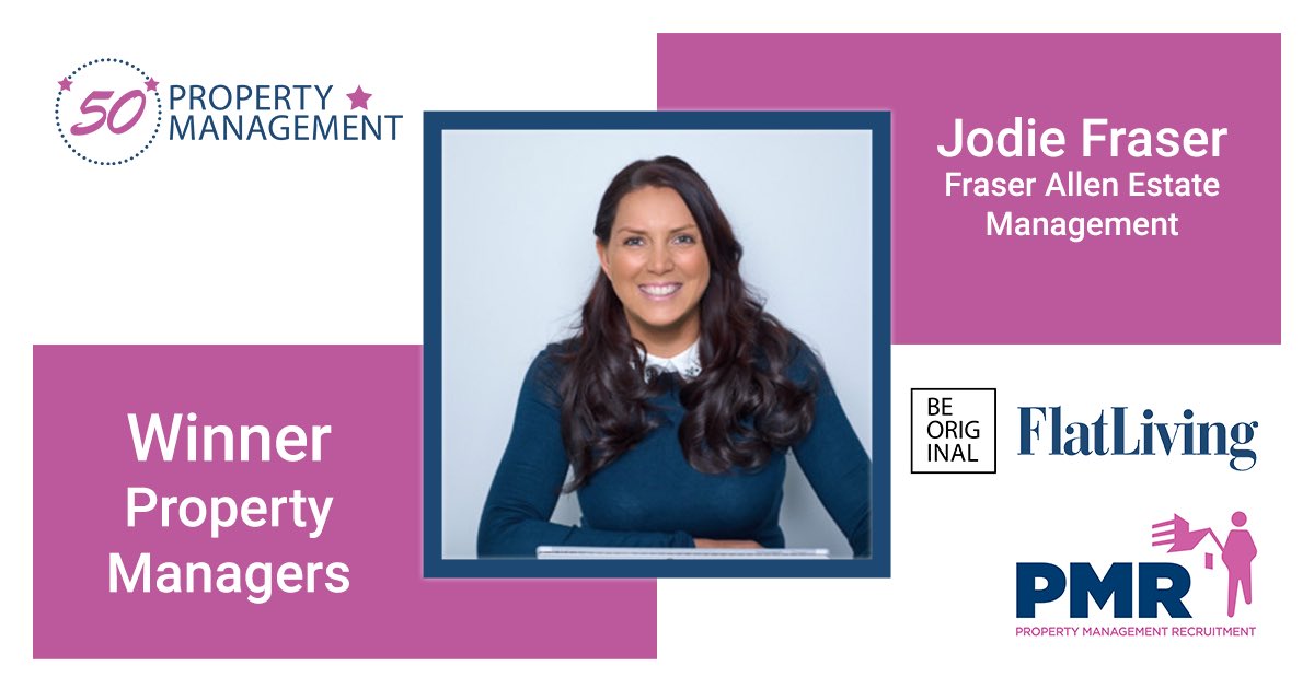fraserallenltd's tweet photo. Incredibly proud and humbled to have been nominated let alone to be a winner. Thank you so much to everyone who voted for me.

#propertymanagement50 #fraserallenestatemanagement #blockmanagement #professional #sincere #reliable https://t.co/prDttZVcB8