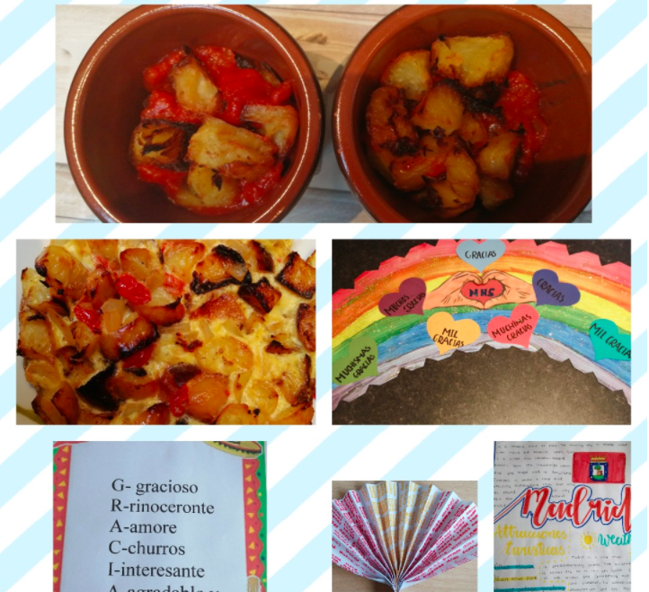 MrClarkeMFL's tweet photo. Another brilliant set of contributions to our Spanish Lockdown Bingo from Lydia. ¡Sobresaliente! #workingfromhome @tsc_mfl_dep @thornleigh https://t.co/n4MNpGwPRC