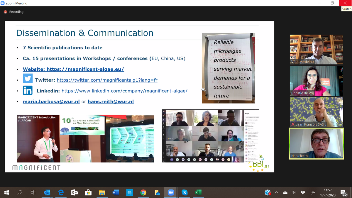 EABA_Algae's tweet photo. Fruitful morning! Reference Project Session brings also @MagnificentAlg1 presented by Hans Reith @WUR at
@EABA_Algae Flash #Webinar: EU Programmes and Opportunities in the #algae #biomass sector. @Buildingonevent @Phytobloom #Nannochloropsis #Phaeodactylum #Isochrysis #microalgae https://t.co/2V9Vt4wWZF