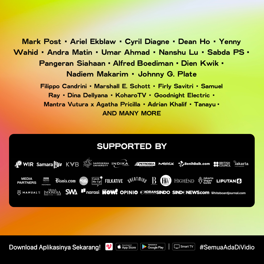 vidio's tweet photo. Pastikan untuk menyaksikan talkshows Disrupto Fest 2020 melalui livestream di aplikasi Vidio, gratis!
🔗 https://t.co/cuzh3LzkpM
#SemuaAdaDiVidio #disruptofest #disrupto #disruptofest2020 https://t.co/boD3cDZ4y7