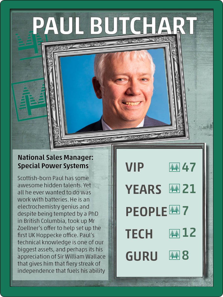 HoppeckeUK's tweet photo. Our National Sales Manager, Paul Butchart, has a strong chemistry background and a passion for electrochemistry. Paul is ideally suited to provide the consultative approach to problem-solving for our customers in the rail sector #batteries #rail https://t.co/Rq91VPG438 https://t.co/CoRj57r9U5