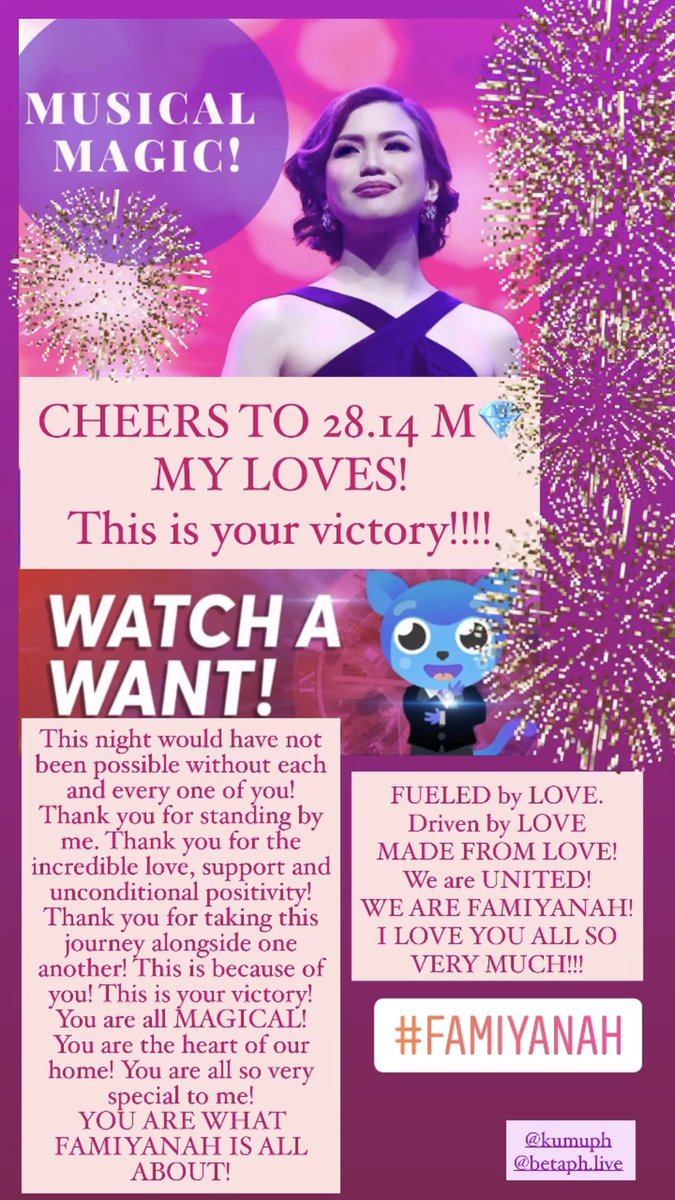 LaurelYanah's tweet photo. WHAT A NIGHT!!!✨✨ We won our very first campaign on KUMU!  Thank you everyone for the amazing love and support! The Watch A Want adventure was truly incredible! THANK YOU for the love and kindness you all shared! I am still overwhelmed by it all! Forever grateful!❤️ LOVE YOU!!! https://t.co/GQPolhPNeo