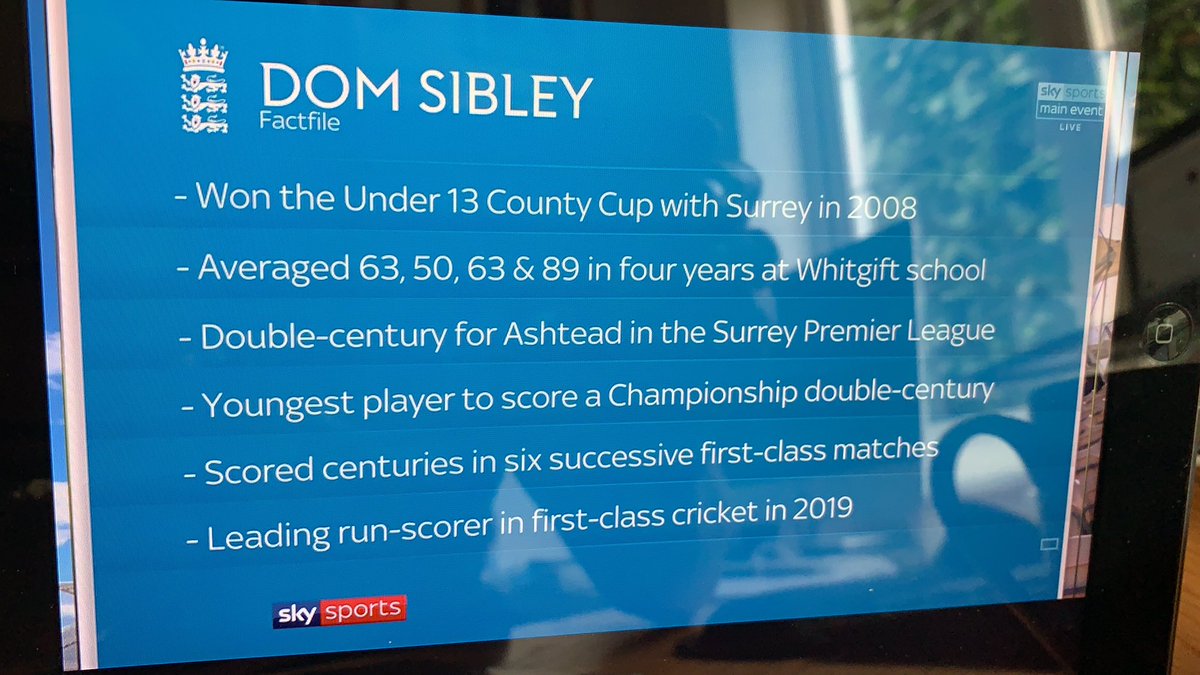 A certain somebody is under the Sky microscope this morning, loads of analysis and views... #keeponbatting