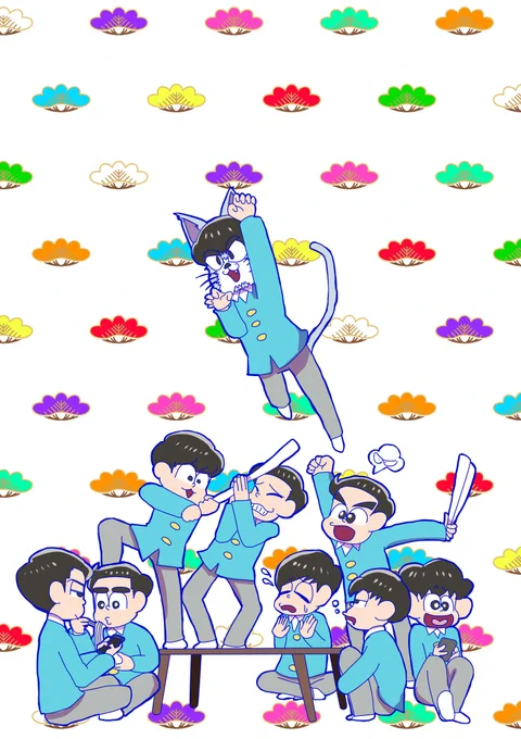 同じ服・同じ輪郭・同じ髪色
誰が誰かわかるかいな?
#Xiumin
#Suho
#Lay
#Baekhyun
#Chen
#Chanyeol
#Kyungsoo
#Kai
#Sehun
#おそ松さん3期が始まるの楽しみすぎてやばい 