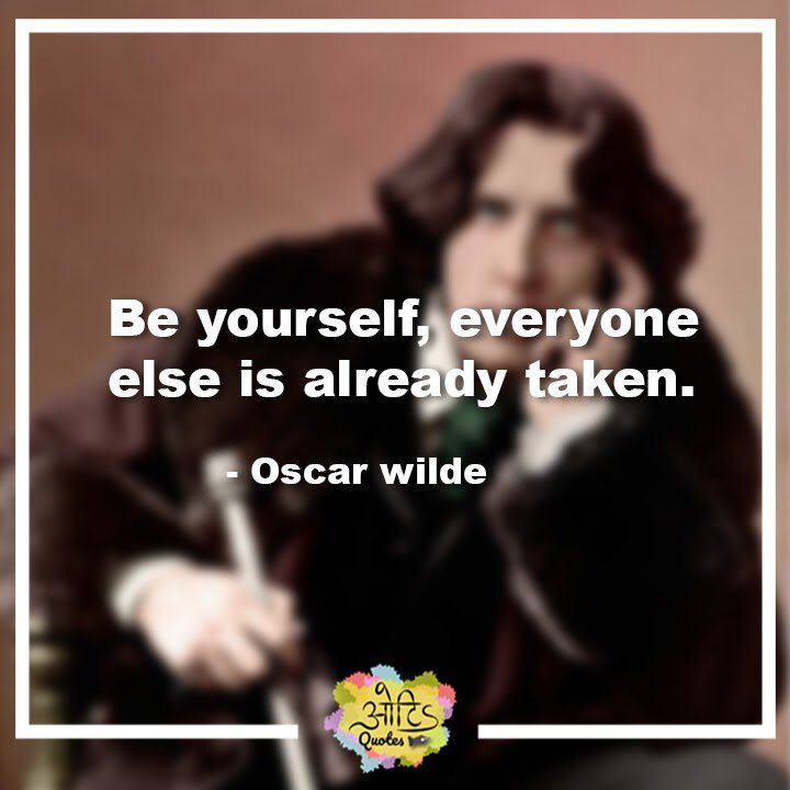 ots_quotes's tweet photo. #OscarWilde #quotes #quoteoftheday #motivation #life #quote #writers #writing #stayoriginal #beyourself #motivationalquotes #inspiration #inspirationalquotes #lifequotes #success #quotesdaily #quoteoftheday #postoftheday #OTSQuotes https://t.co/j0yeyAzKfl
