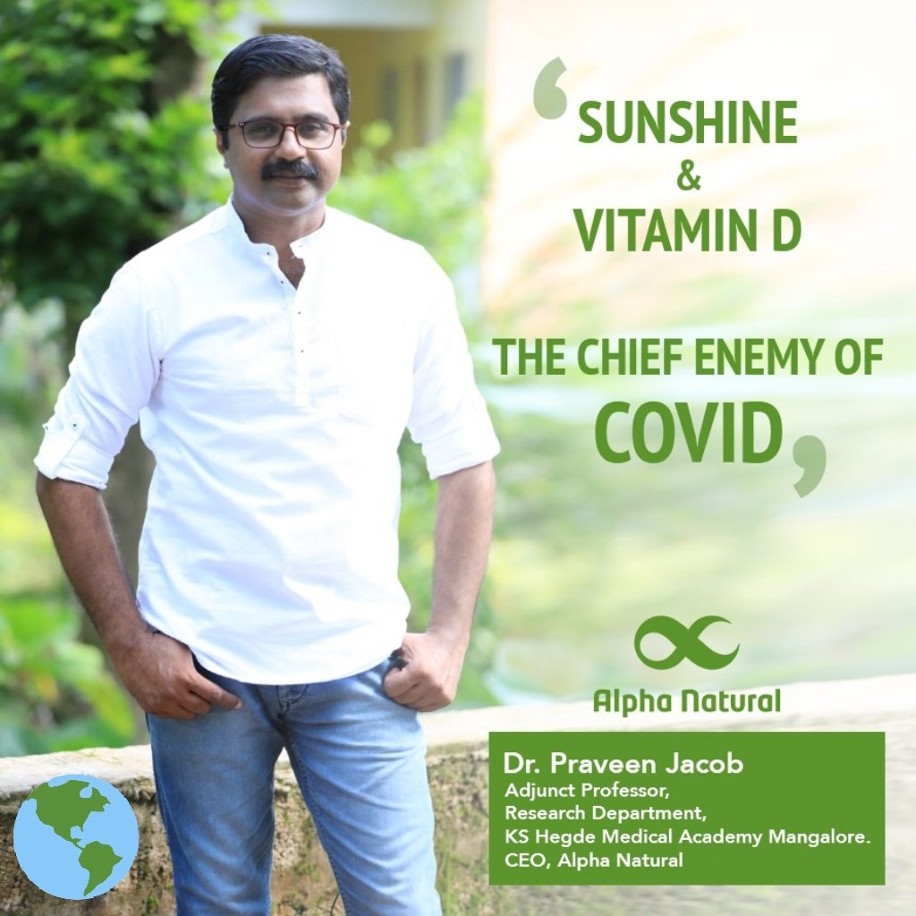 Dr.Praveen Jacob (@drpraveenjacob1) on Twitter photo Sunshine and vitamin D-the chief enemy of COVID Sunshine and vitamin D-the chief enemy of COVID