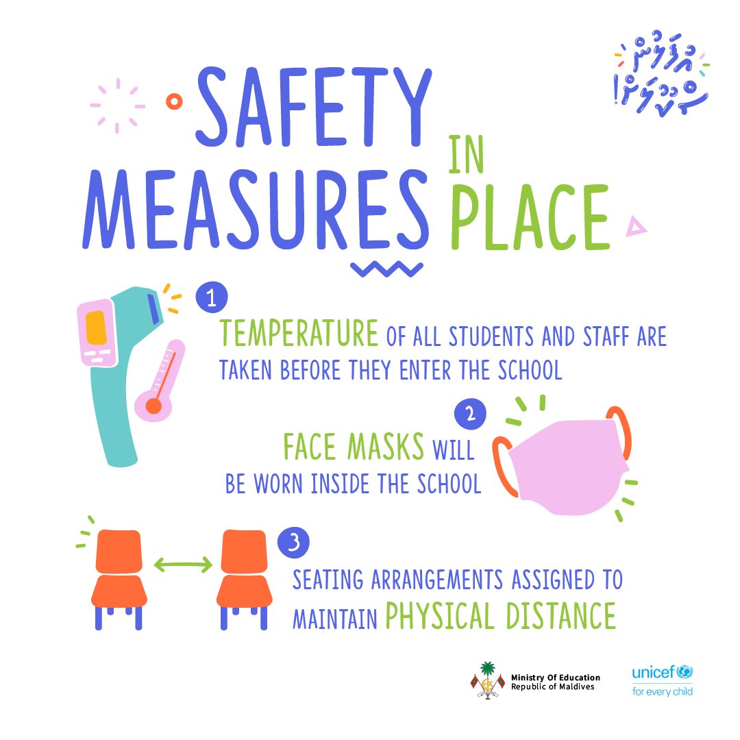 All schools are adhering to these guidelines for a safer learning environment! 👩🏻‍🏫
#UfalunSchoolah