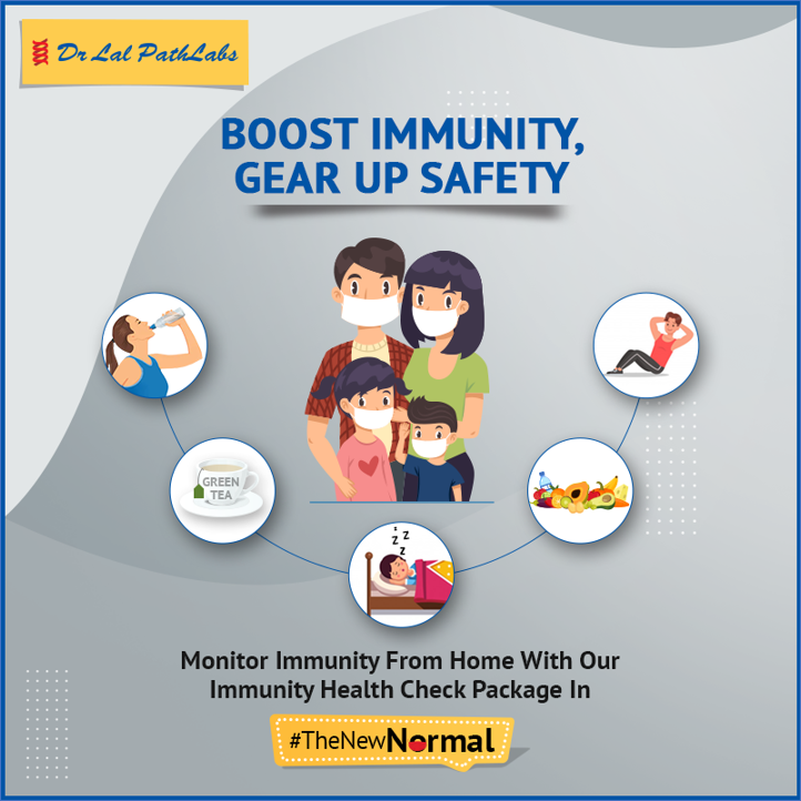 lalpathlabs's tweet photo. Improve the functionality of your immune system by exercising, maintaining a balanced diet &amp; taking proper rest. 

Book our ‘Immunity Health Check Package’ now: https://t.co/JSXkJY1St3

#TheNewNormal #DrLalPathLabs #IndiaFightsCorona #HomeCollectionService https://t.co/MzqaSDzkar