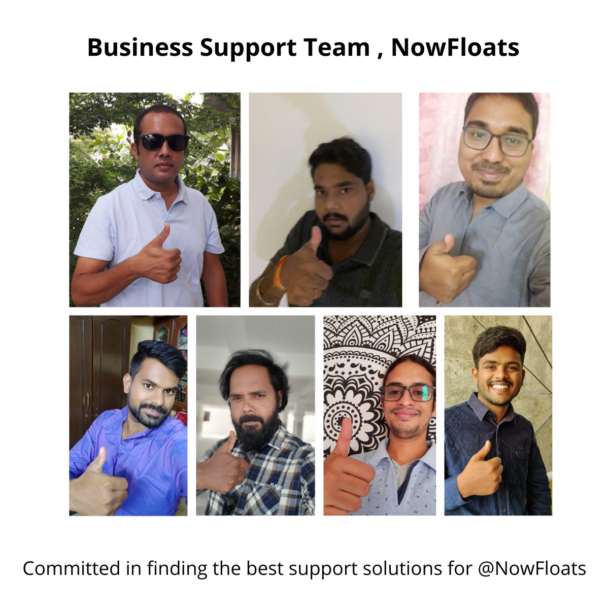 NowFloats's tweet photo. Here's what Team has to say about their experience:

Our Team's journey has been commendable and we are embracing ourselves to take up all challenges that come our way. Team has been very supportive and responsive at these tough times that we all are facing.

#nowfloats #NFfamily https://t.co/JYmM2VBGw7