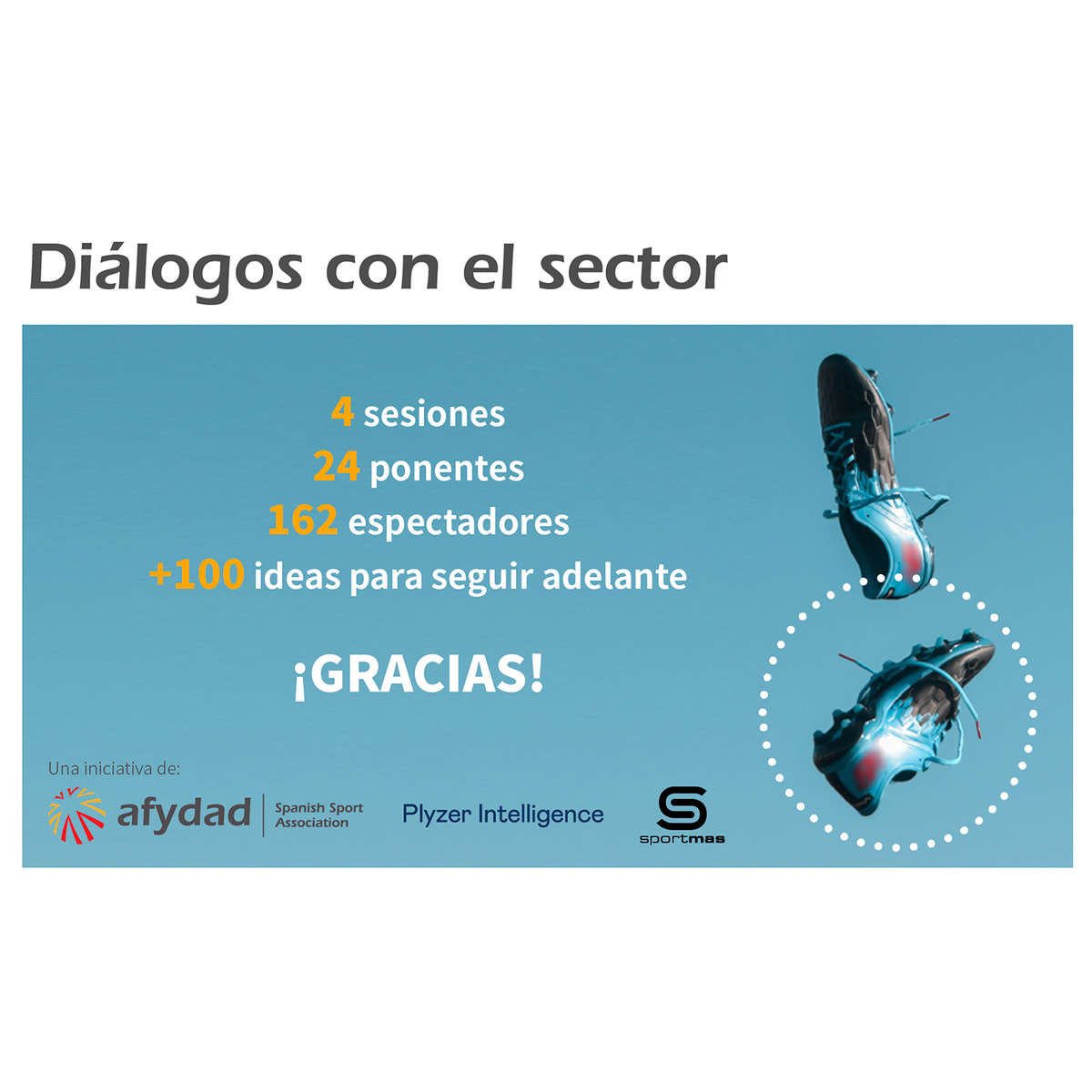 b2bSportmas's tweet photo. Gracias a todos por acompañarnos en estas sesiones de Diálogos con el Sector #marcas #transformacióndigital https://t.co/fFysjWf6aH