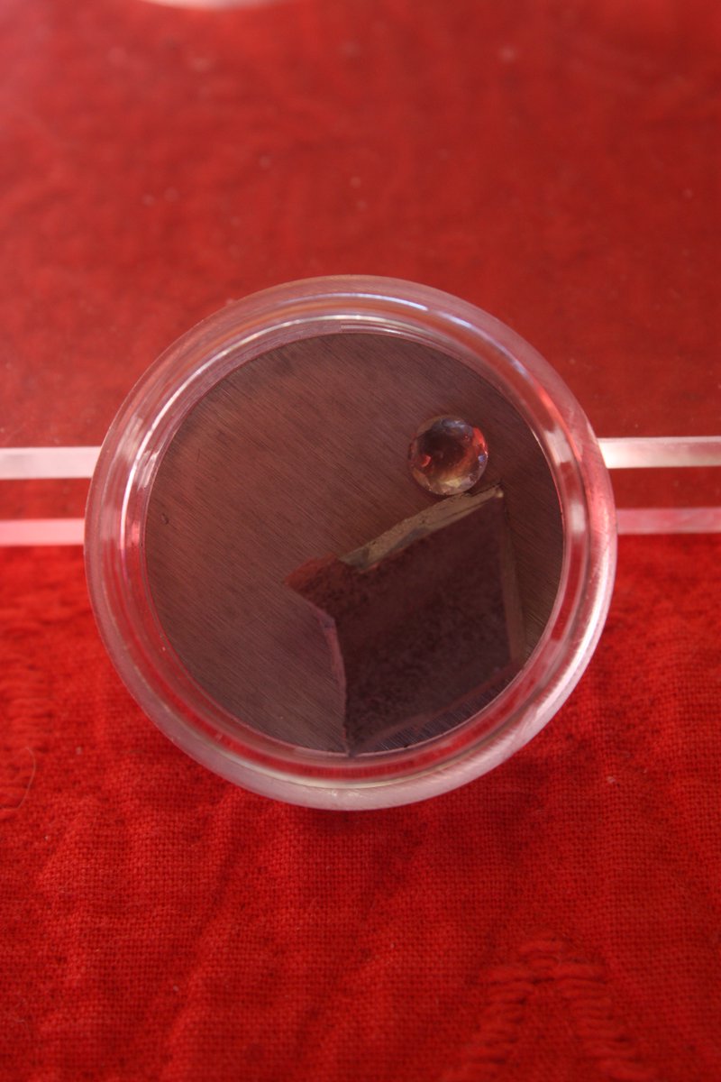 Pic 1: Two pieces of Beryllium, along with a crystal of Morganite, which is a form of beryl (Be3Al2Si6O18) with Mn(II) impurities giving it a pink colour. A green emerald is essentially the same, but with Cr or V impurities. Pic 2: Be sphere.  #elementphotos