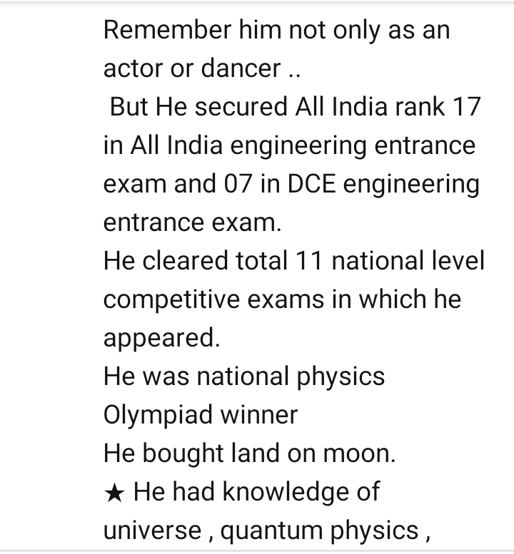 Sushantsvogue's tweet photo. Read it I mean read it full
A person like #sushant can't take this step. It's simply a #murder
#SSRCaseIsNotSuicide #SSRCaseIsNotSuiside #SSRMurderedNotSuicide https://t.co/Js9Gwv5lL0