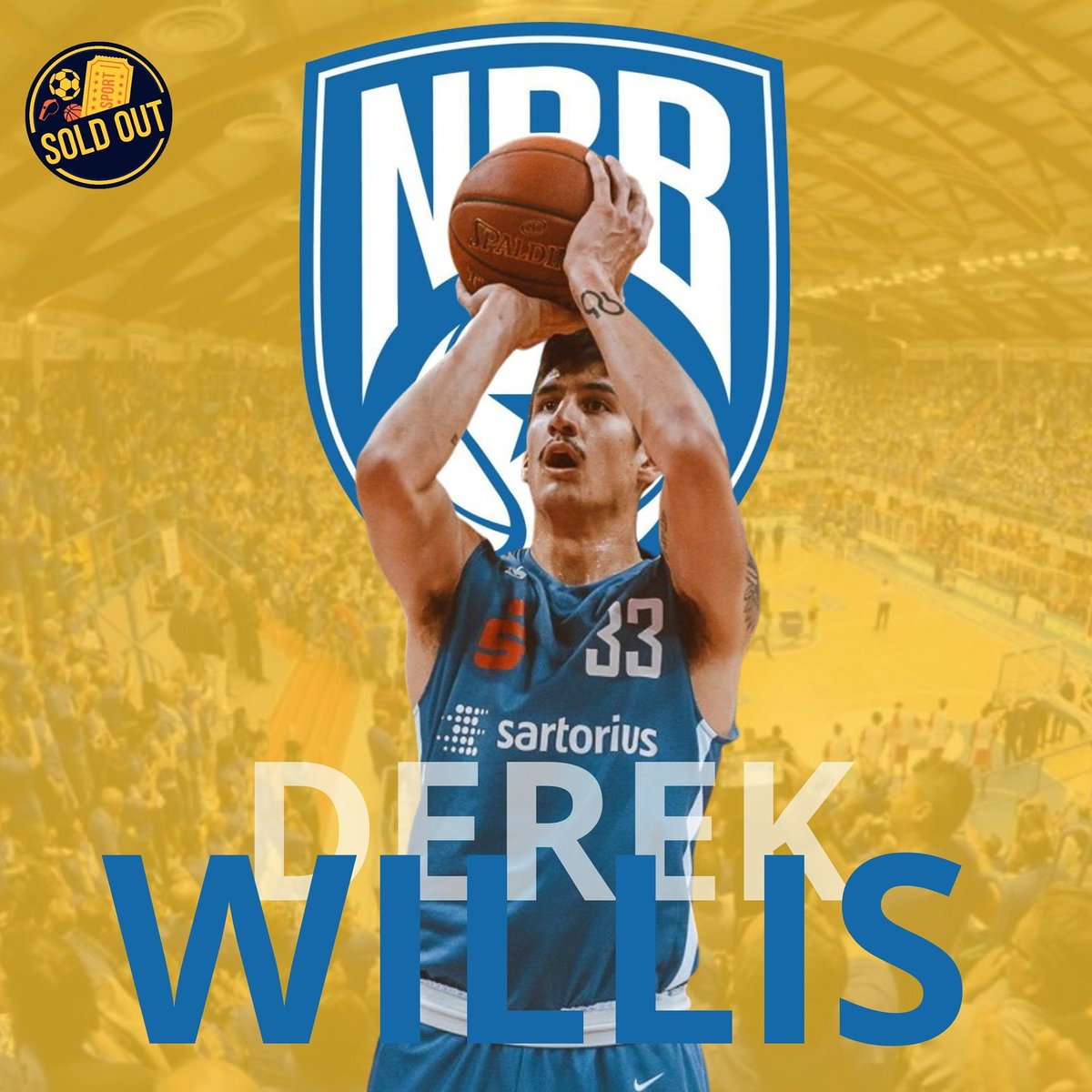 JournalSoldout's tweet photo. ⚠️ UFFICIALE
L'Happy Casa Brindisi ha trovato l'accordo per la prossima stagione con Derek #Willis, ala tiratrice statunitense classe '95🏀
#soldout #brindisi #derekwillis #happycasabrindisi #happycasa @HappycasaNBB https://t.co/nbPxUmkiwA