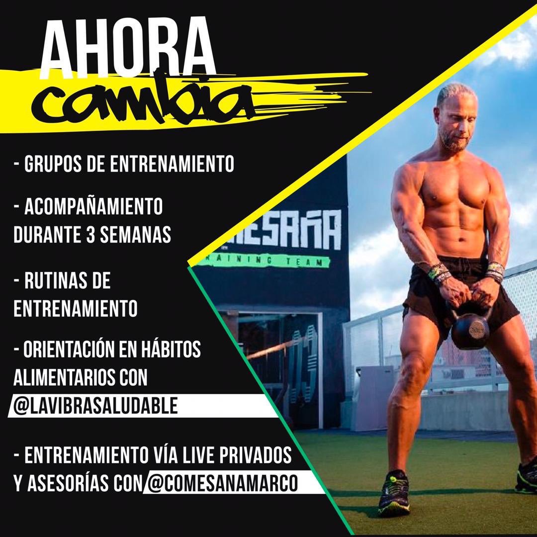 Ya nuestro primer grupo de entrenamiento está casi listo para comenzar!