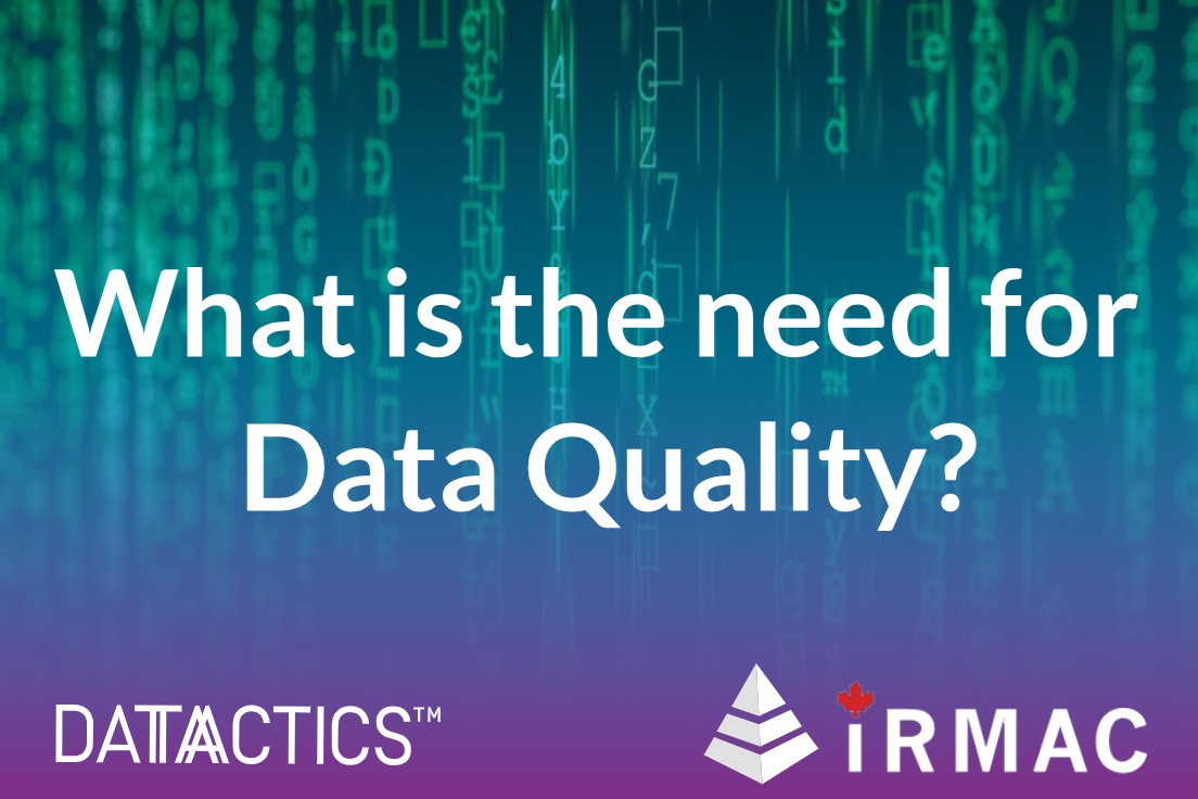 Datactics_'s tweet photo. What is the need for #DataQuality?
✔️It enables adherence to restrictions which will help to avoid fines.
✔️Helps to establish the underlying quality of the data, which is ingested by ML models downstream.
and more! Watch the #IRMAC 2020 webinar here: https://t.co/IRQw8VVxnD https://t.co/L3dx60YavR