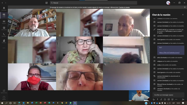 Secot_'s tweet photo. Soluciones #postCovid: @ComunidadMadrid ofrece talleres y clases online a mayores en las que nuestros #Seniors imparten sesiones del proyecto #APPrende a usar tu móvil que se puso en marcha con el apoyo de nuestro Socio Protector @Bankia https://t.co/gHzCr649RJ https://t.co/B7mhJZ4bqK