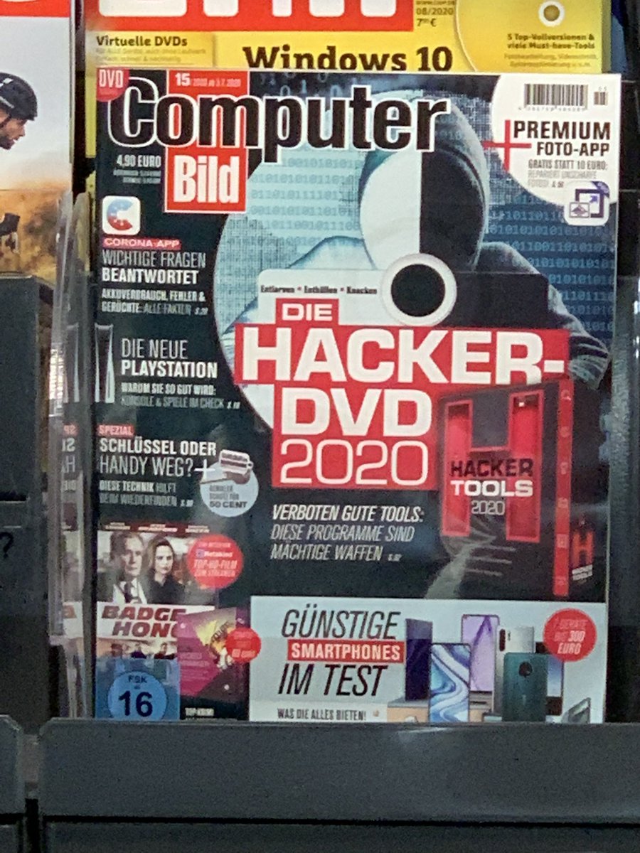 Ob <a href="/AnonNewsDE/">Anonymous Germany 🏴‍☠️</a> auch die Hacker-DVD aus der <a href="/COMPUTERBILD/">COMPUTER BILD</a> haben? 🤣