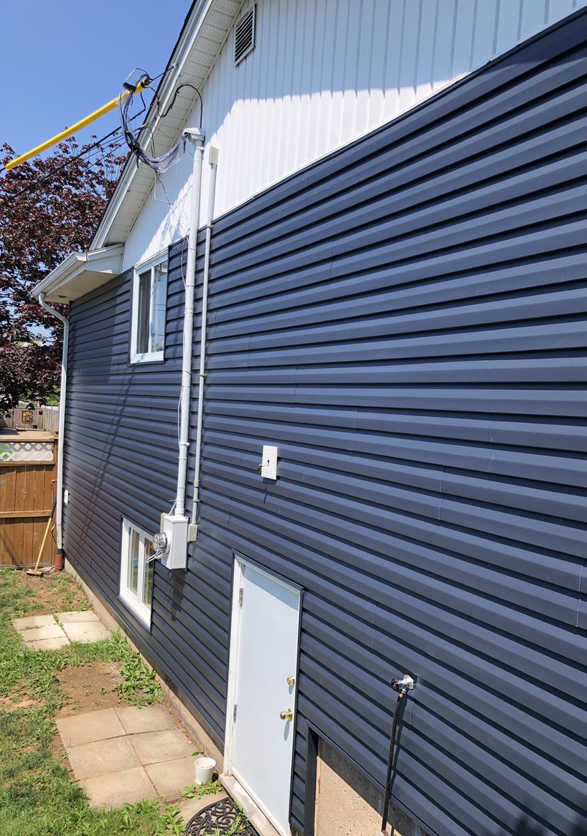 LumberMart's tweet photo. @GentekCanada We just finished up a Marine Dusk job. Customers loved it! https://t.co/QIfFMfvjIP
