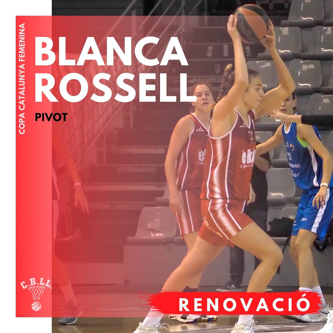 flleidafemeni's tweet photo. 🔴 PRIMER EQUIP
La Blanca Rossell segueix un any més al primer equip i sent la més veterana del Club, amb 16 temporades vestint de vermell i blanc i un any més com a capitana!
#somdecopa #RenovacióCopaCatBlanca #Projecte2020 #cblleida #femCLUBfemCB #juntesfembàsquet https://t.co/9RFIjH8SrT