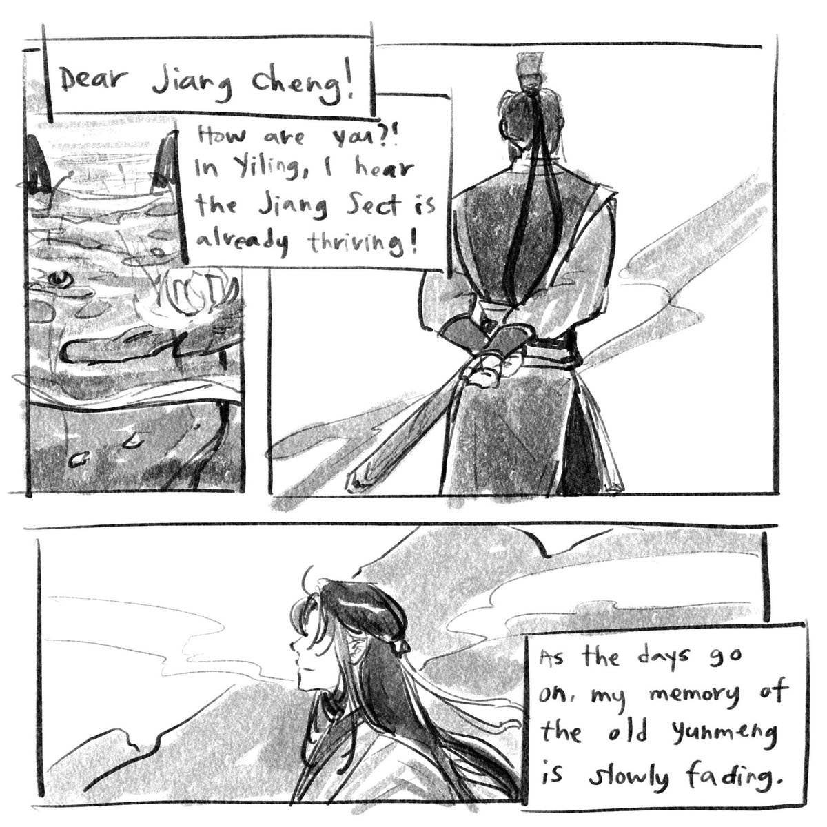 flwerpath's tweet photo. (1/2) unsent letters from the yiling patriarch
#mdzs #魔道祖师 #modaozush https://t.co/SoWO7nws5X