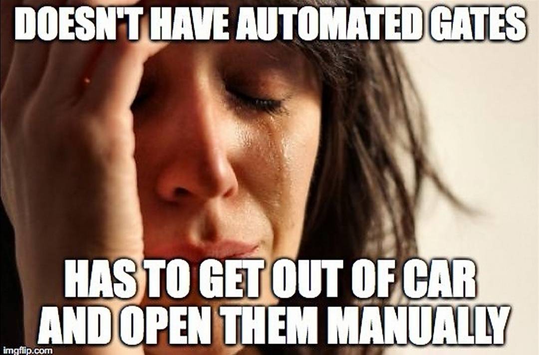 AdvancedAlarmUK's tweet photo. The struggle is real! But it doesn't have to be Our CAME Safe trained engineers provide solutions to:
Residential Properties
Entrance Lobby
Car Parks
Storage Facilities
Holiday Parks
Wherever there's a gate we can automate it!
https://t.co/wlLWlwPIc3
#FridayFeeling #LincsConnect https://t.co/xELbza8kH4