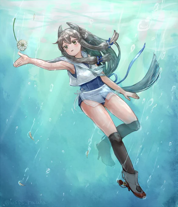 skebで描かせて頂きました、伊47です
リクエストありがとうございました?
#艦これ
#伊47 