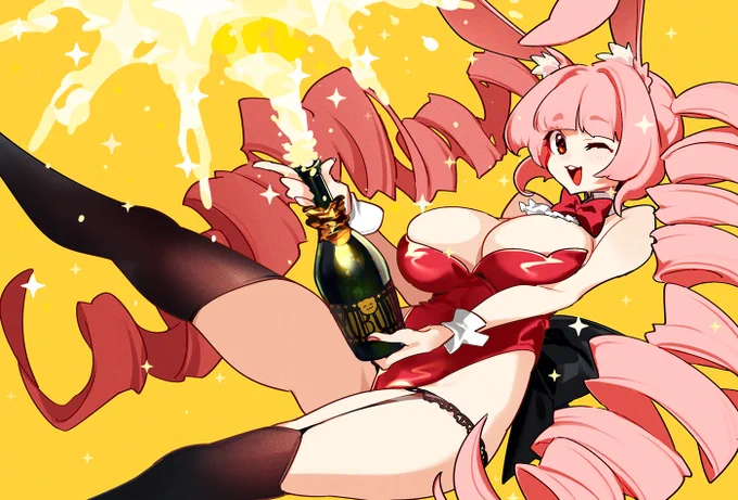 おともだちを祝うために描いたやつ文字無し版 