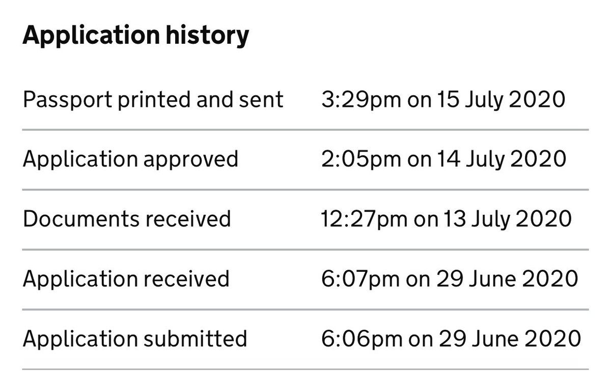 sweetpeaheidi's tweet photo. @NikiRyder @passportwaiting Taking up to 3 weeks to acknowledge receiving old passport according to @HM_Passport  helpline https://t.co/goZSWbUtnm