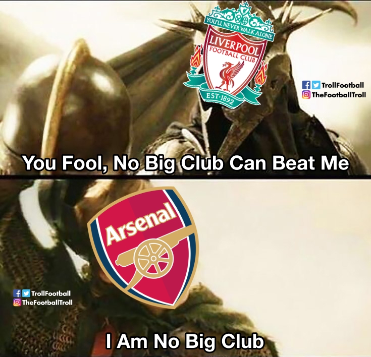 TrollFootball's tweet photo. Little do Liverpool know https://t.co/G5bI6WgQNQ